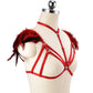 Couples Sexiest Bra Nasty Bdsm Harness Lingerie Feather Bra