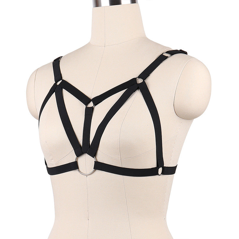 Couples Sexy No Bra Nasty Body Harness Lingerie