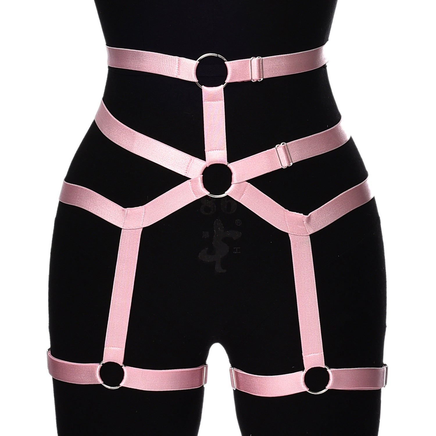 Couples Thigh Highs And Garter Belt Nasty Bondage Harness Lingerie