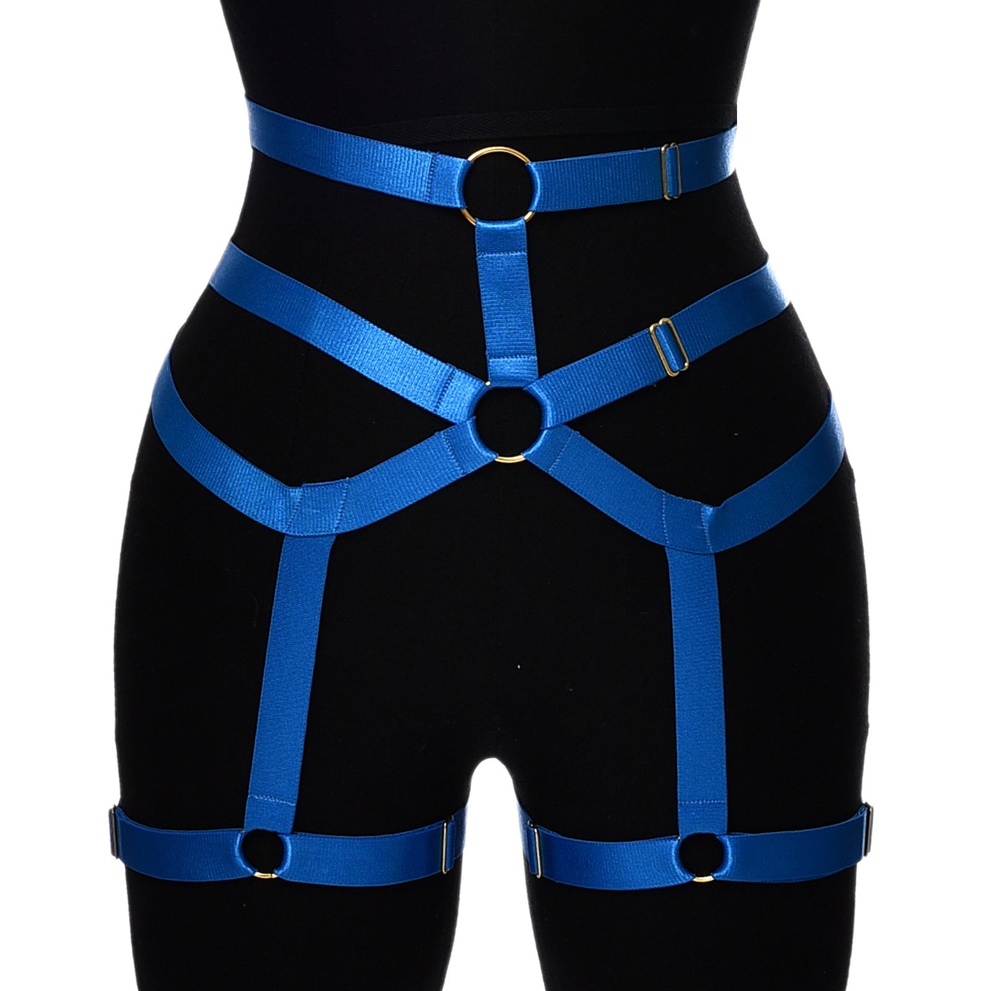 Couples Thigh Highs And Garter Belt Nasty Bondage Harness Lingerie