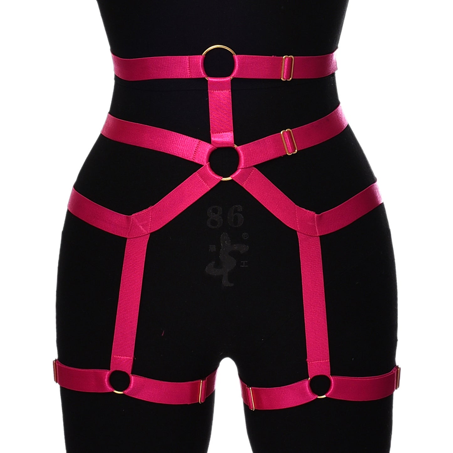 Couples Thigh Highs And Garter Belt Nasty Bondage Harness Lingerie