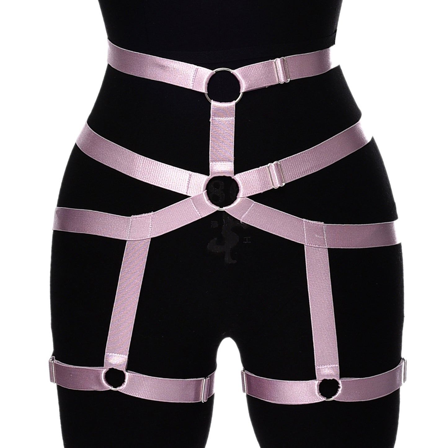 Couples Thigh Highs And Garter Belt Nasty Bondage Harness Lingerie