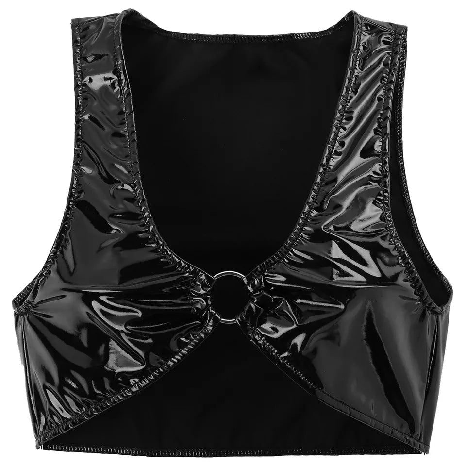 Extreme Bra Kinky Leather Lingerie Nasty Top