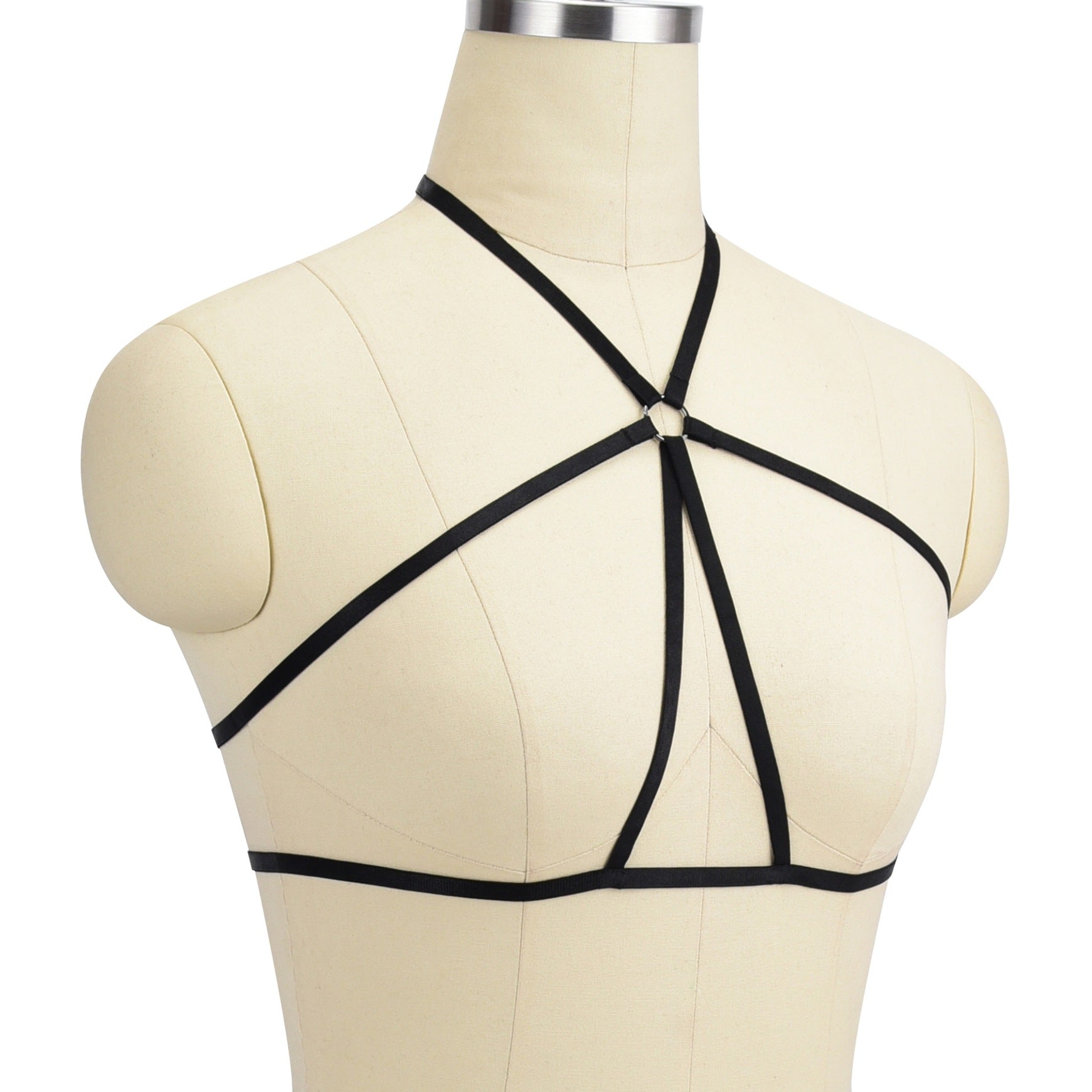 Extreme Bra for Sexy White Sexy Harness Lingerie