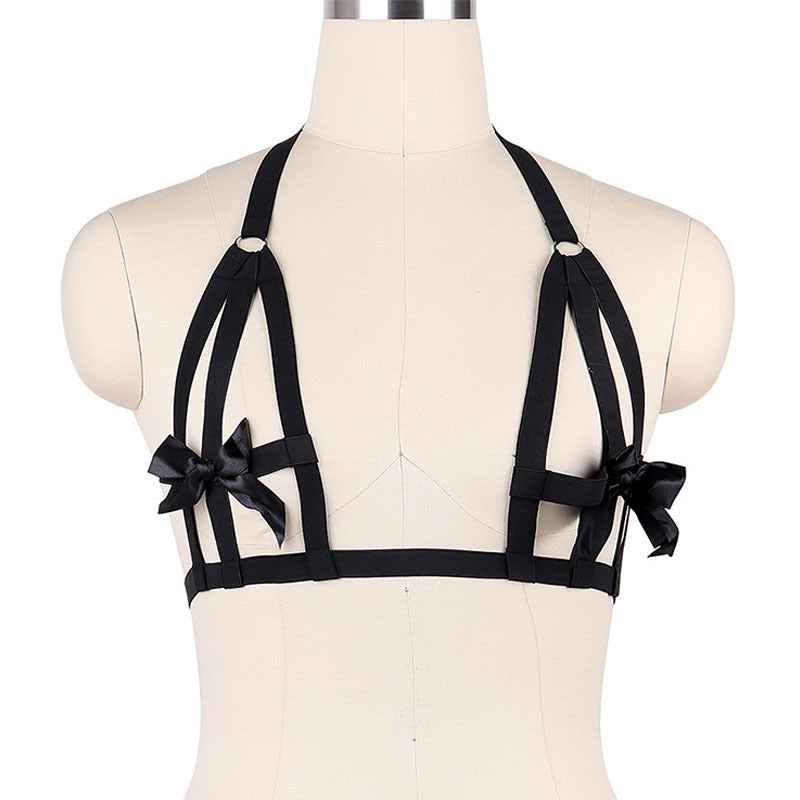 Extreme Bra for Sexy White Sexy Harness Lingerie