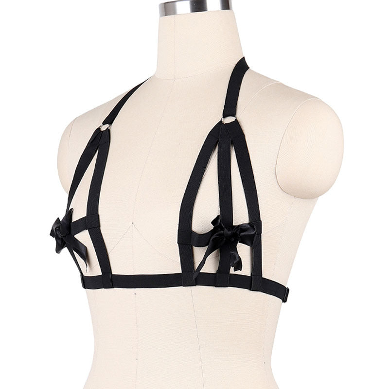 Extreme Bra for Sexy White Sexy Harness Lingerie