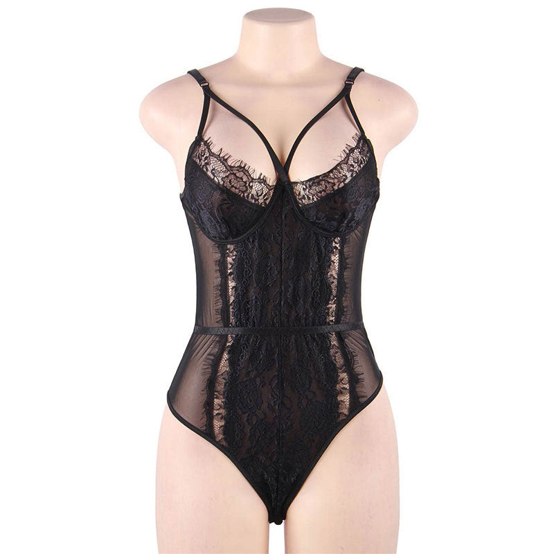 Extreme Corset Bodysuit Latina mature women lingerie Latina Teddy