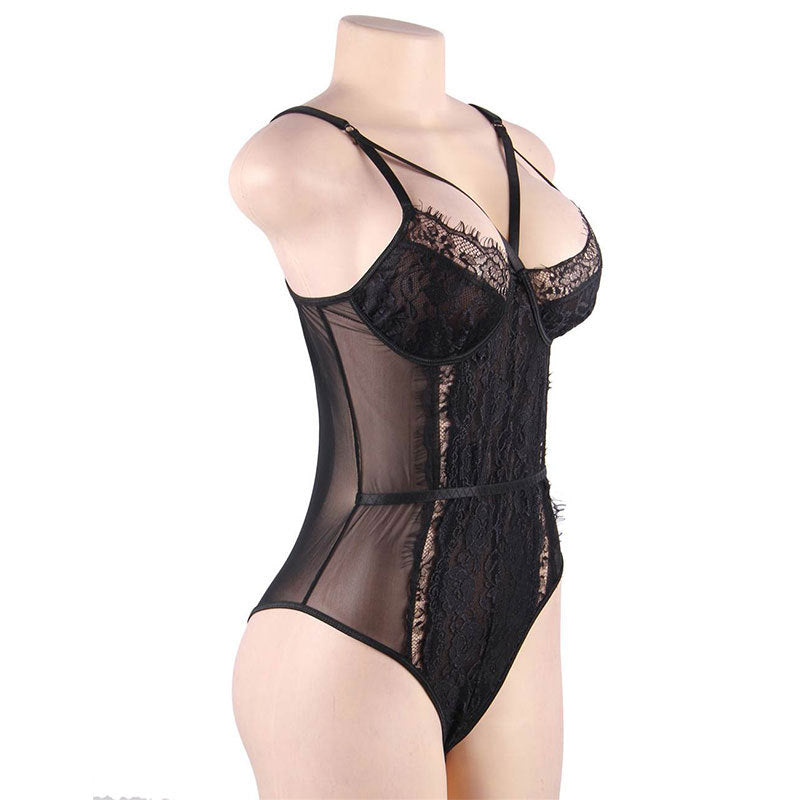 Extreme Corset Bodysuit Latina mature women lingerie Latina Teddy