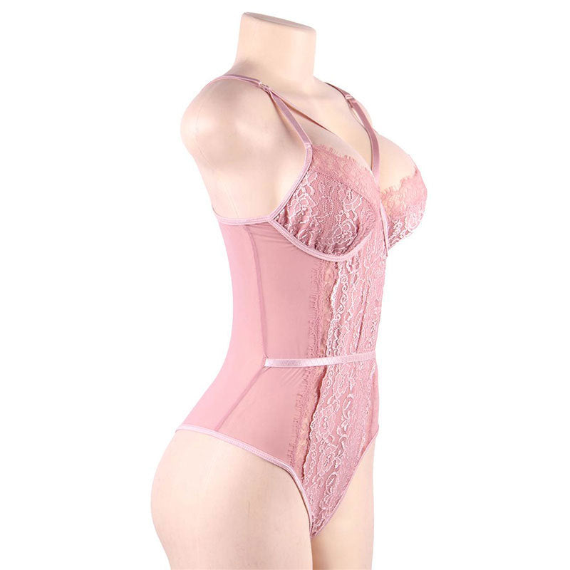 Extreme Corset Bodysuit Latina mature women lingerie Latina Teddy