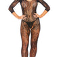 Extreme Fishnet Bodystocking Red Lingerie Crotchless Mesh Bodysuit