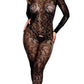 Extreme Fishnet Bodystocking Red Lingerie Crotchless Mesh Bodysuit