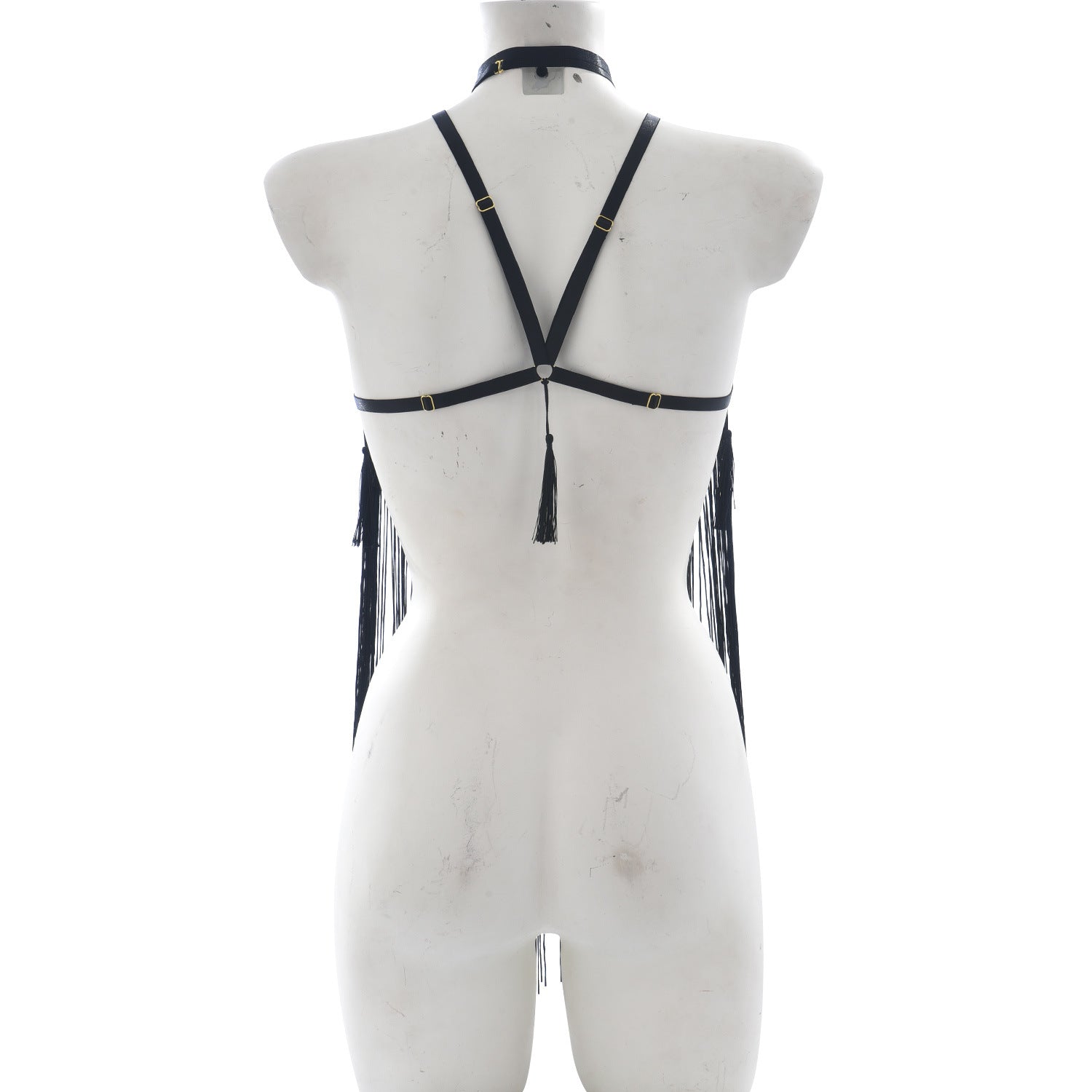 Extreme Harness Bra White Bdsm Lingerie Harness