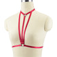 Extreme Harness Bra White Bdsm Lingerie Harness