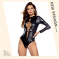 Extreme Long Sleeve Bodysuit Bdsm Latex Lingerie Revealing Teddy