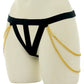 Extreme Panties Crotchless White Bdsm Lingerie Harness Sexiest Thong