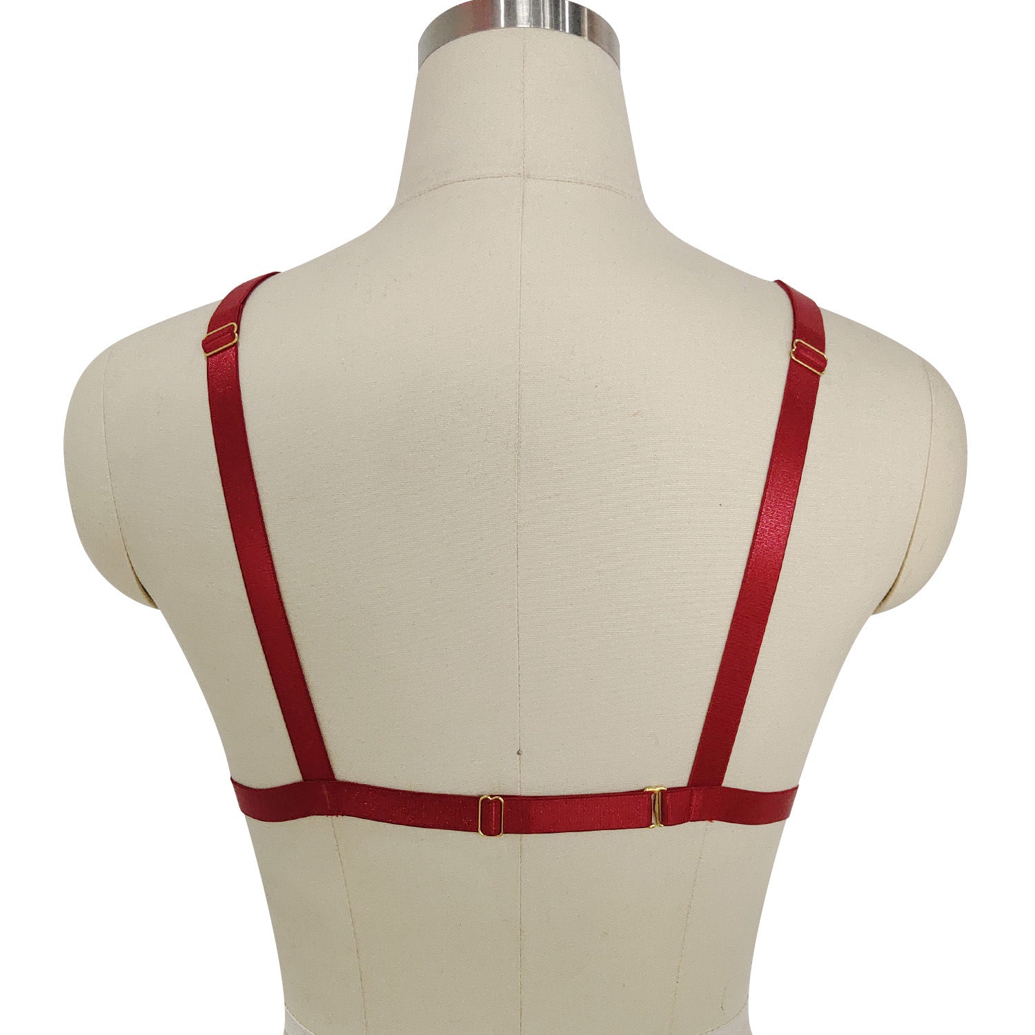 Extreme Sexiest Bra Red Bdsm Harness Lingerie