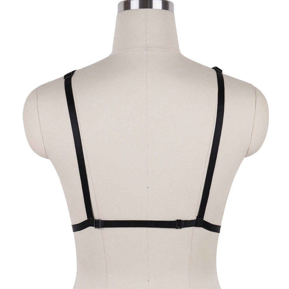 Extreme Sexiest Bra White Bdsm Harness Lingerie