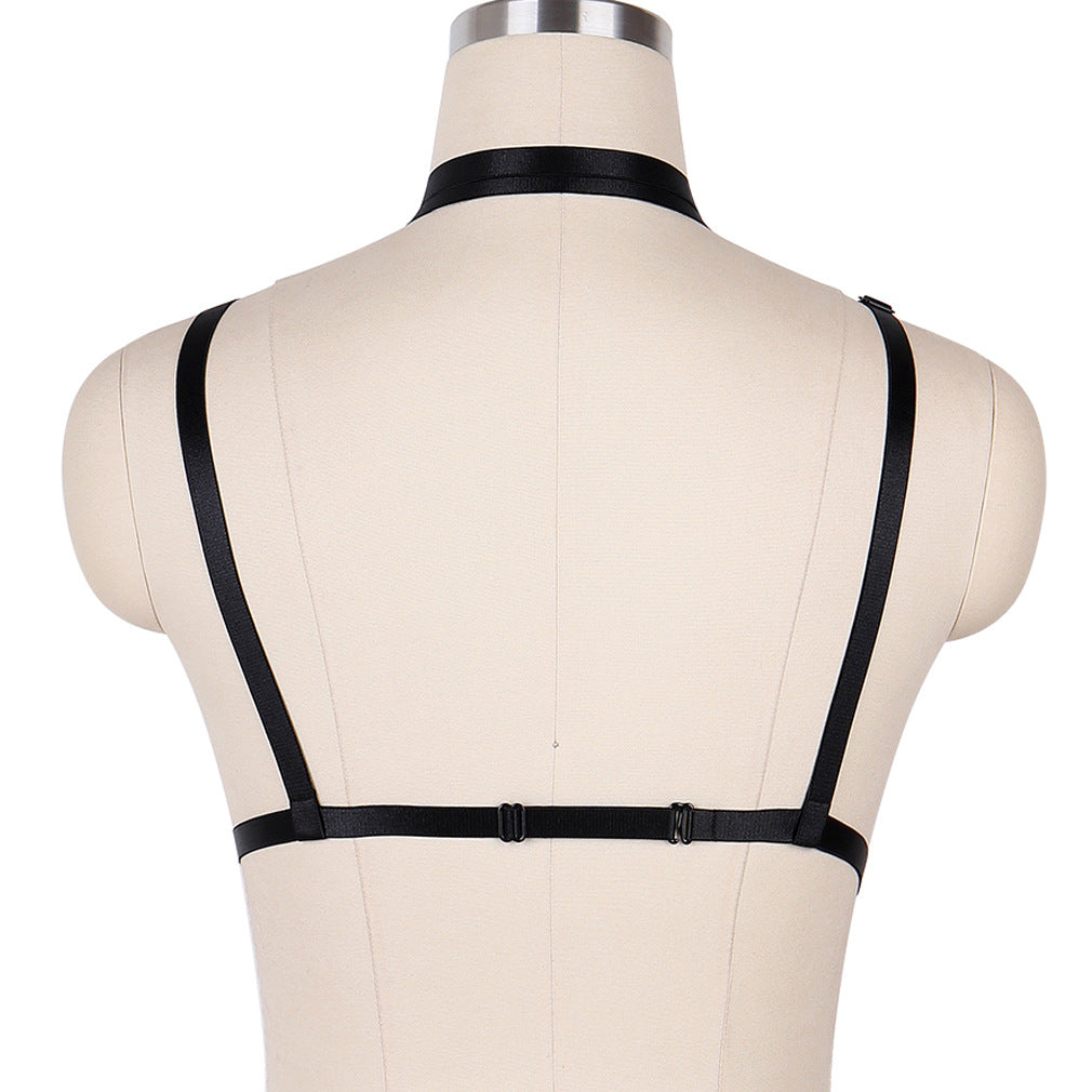 Extreme Sexiest Bra White Bdsm Harness Lingerie