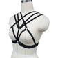 Extreme Sexiest Bra White Bdsm Harness Lingerie