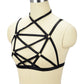 Extreme Sexy Bra White Body Harness Lingerie