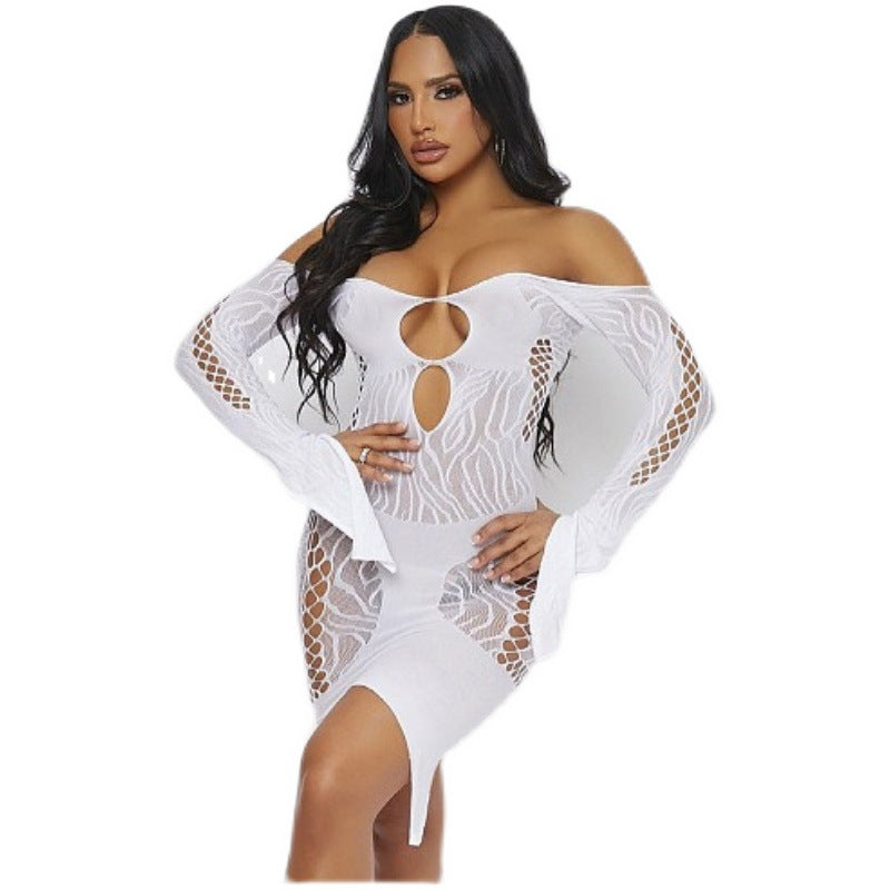 Extreme Sexy Dresses Women  Sheer Mesh Lingerie sheer