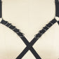 Extreme Sexy No Bra White Bondage Harness Lingerie