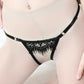 Extreme Wife In Crotchless Panties White Black Body Harness Lingerie Sexiest Thong