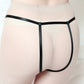 Extreme Wife In Crotchless Panties White Black Body Harness Lingerie Sexiest Thong