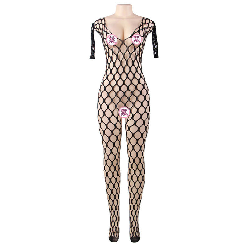 Fishnet Mesh Bodysuit Crotchless mature lingerie mature Sex Bodystockings