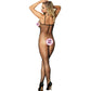 Fishnet White Mesh Bodysuit lingerie for older women Bodystockings