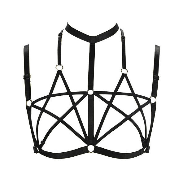 Hot Bra Straps Sexy Strappy Harness Lingerie