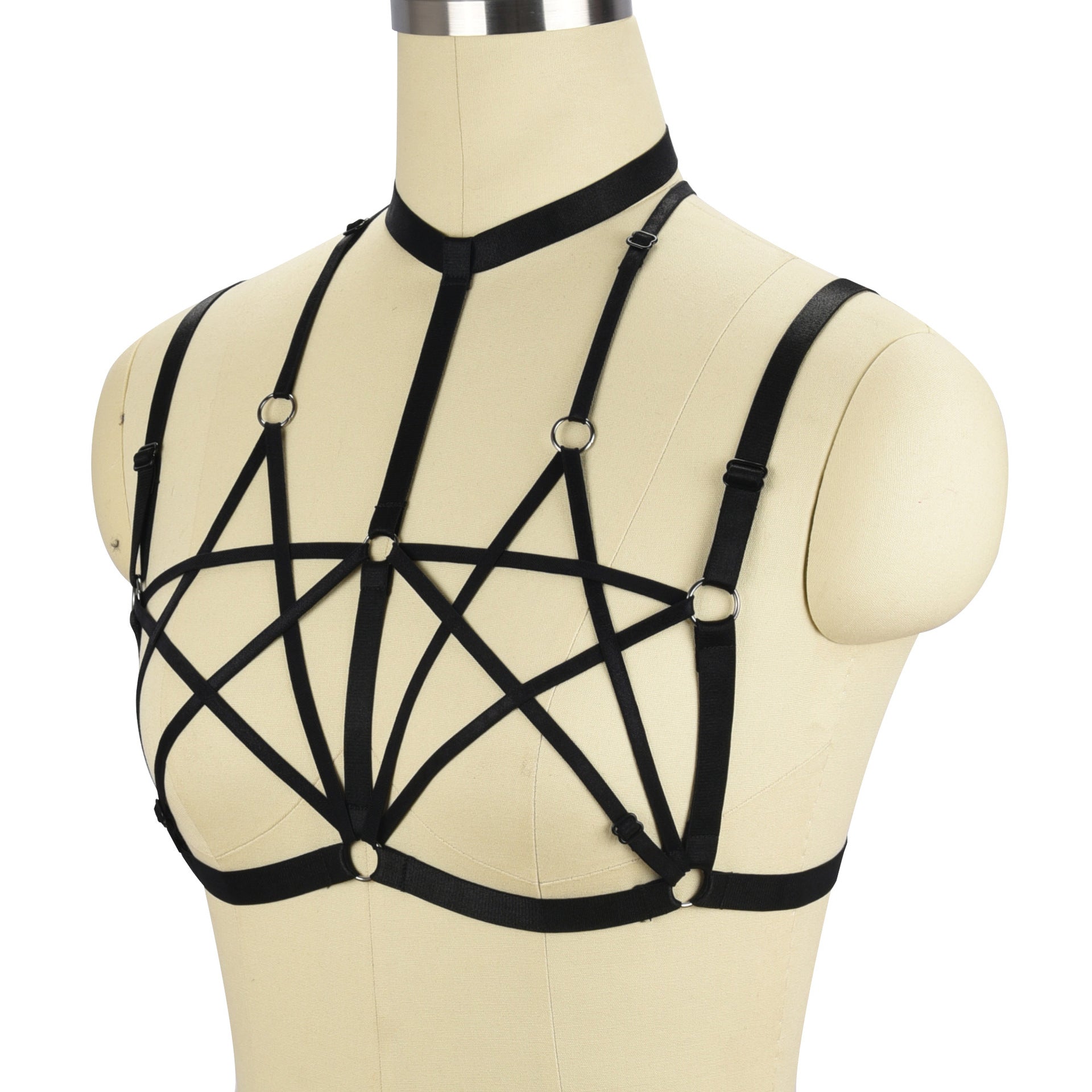 Hot Bra Straps Sexy Strappy Harness Lingerie