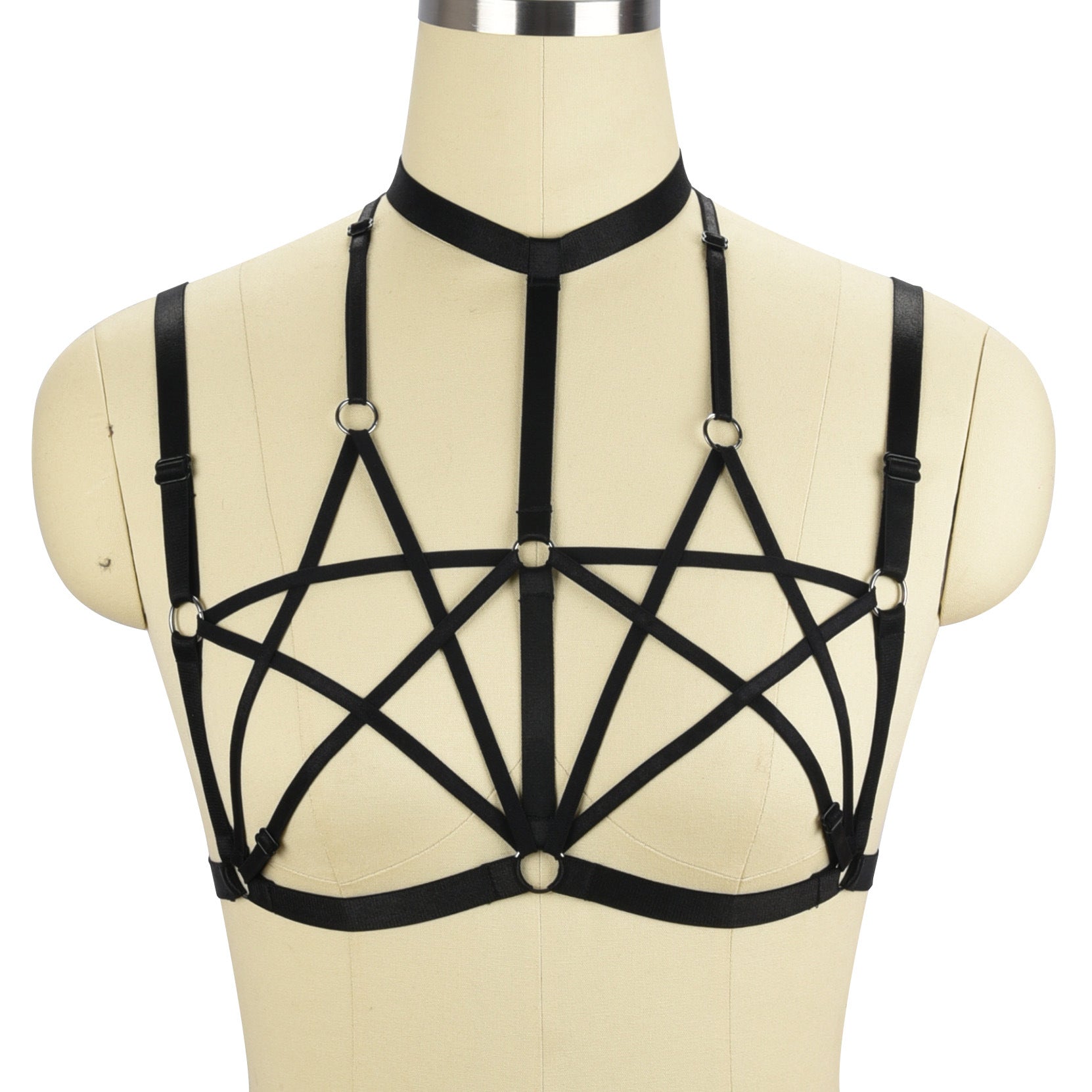 Hot Bra Straps Sexy Strappy Harness Lingerie