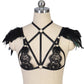 Hot Sexy Bra Sexy Bondage Harness Lingerie Feather Bra