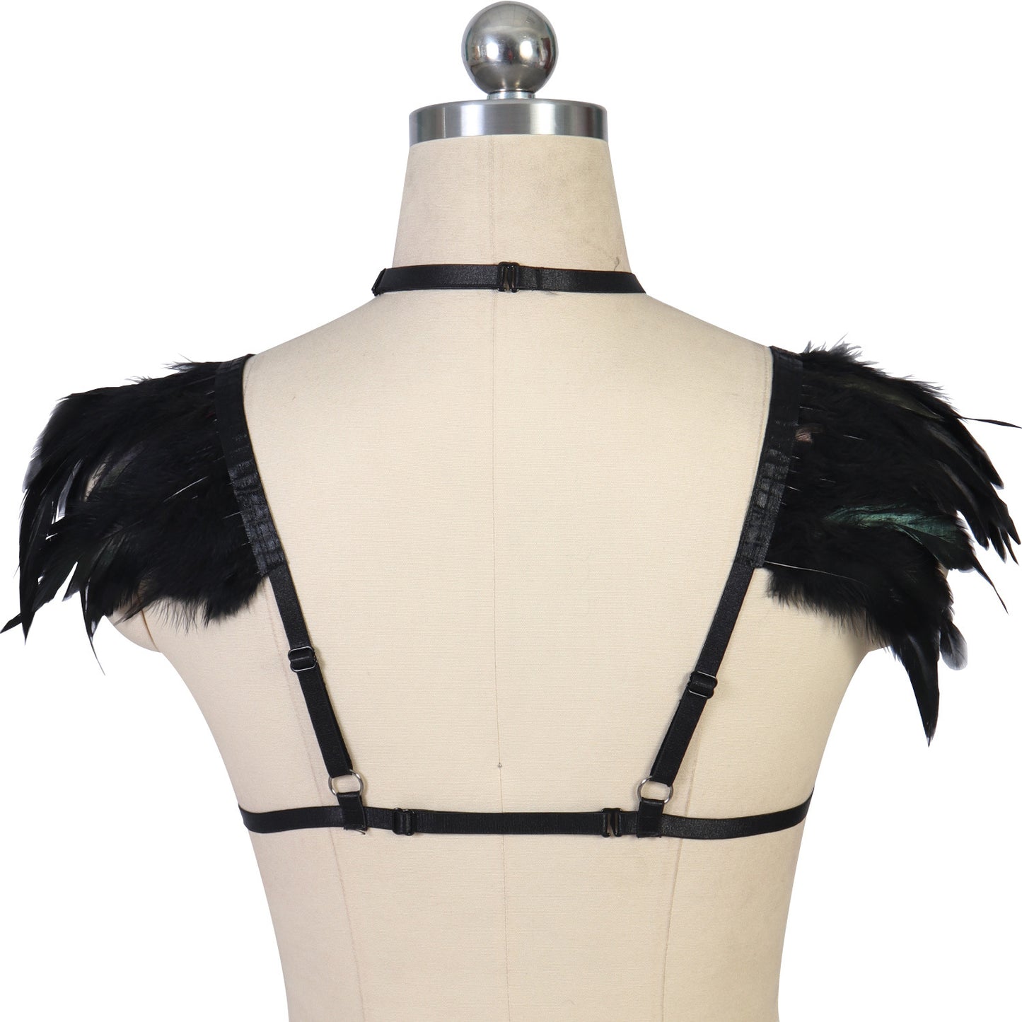 Hot Sexy Bra Sexy Bondage Harness Lingerie Feather Bra