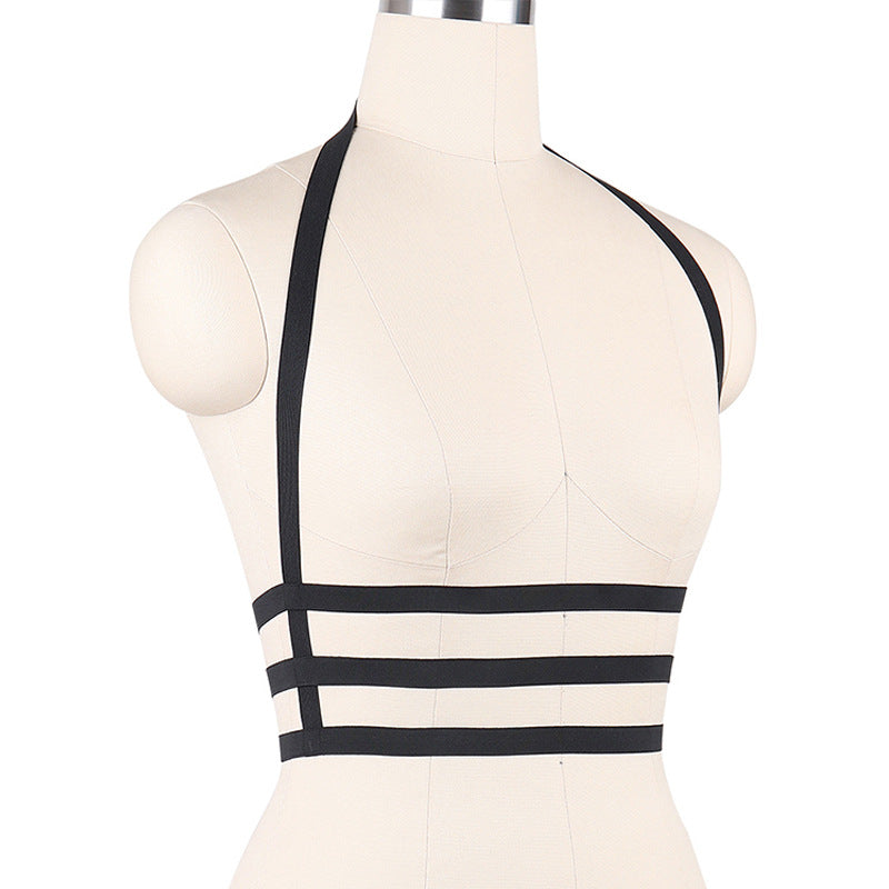 Hot Sexy No Bra Sexy Body Harness Lingerie