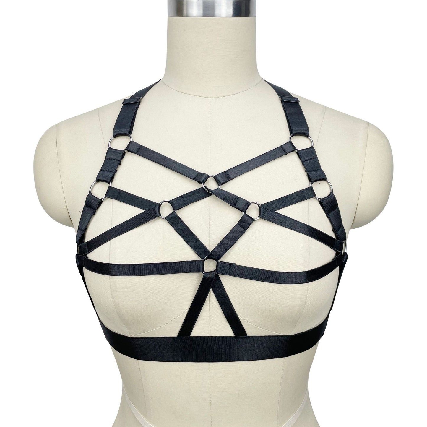 Hot Sexy No Bra Sexy Bondage Harness Lingerie