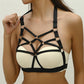 Hot Sexy No Bra Sexy Bondage Harness Lingerie