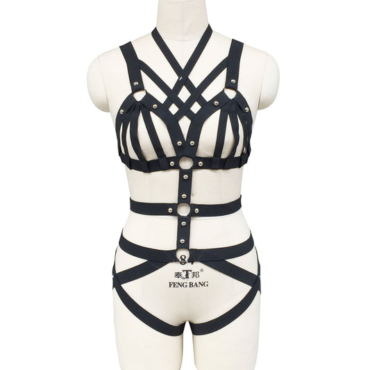 Hot White Bodysuit White Sexy Harness Lingerie Sexy Teddy