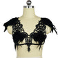 Intimate Bra Straps Latina Bdsm Lingerie Harness Feather Bra