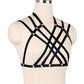 Intimate Bra for Sexy Latina Black Body Harness Lingerie