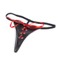 Intimate Panties Crotchless Bdsm Leather Lingerie Thong