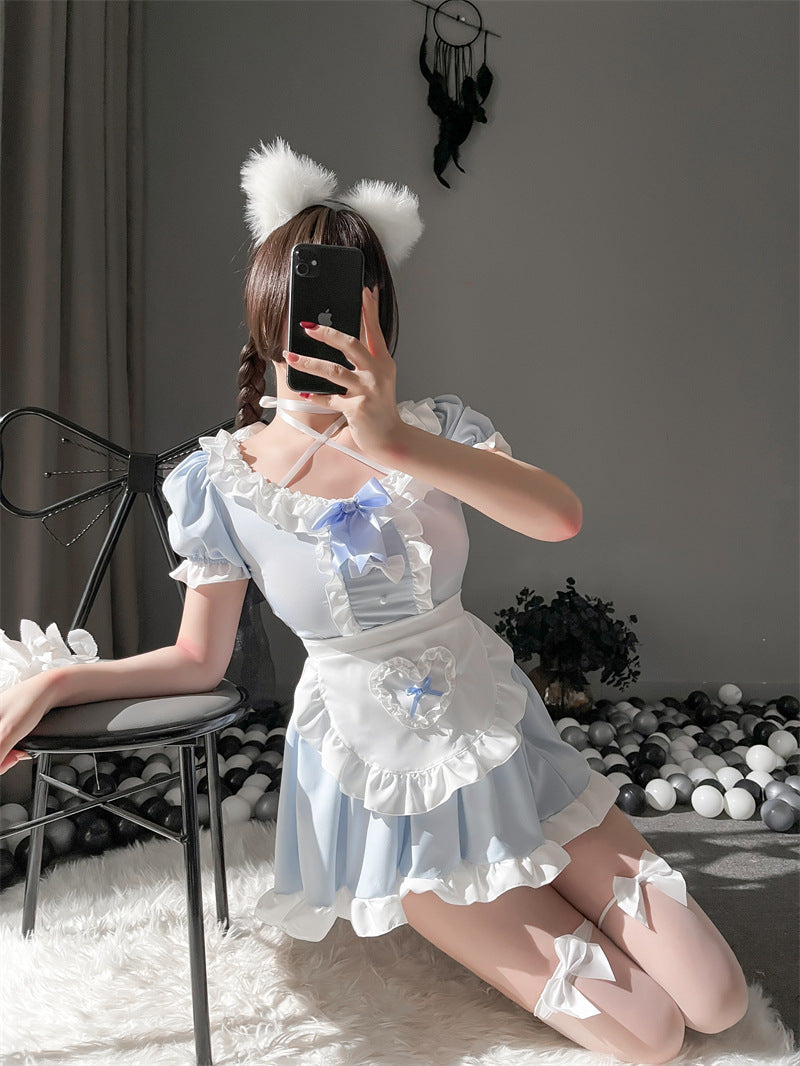 Intimate Sexy Lace Dress Latina Maid Lingerie Costume Cosplay Costume