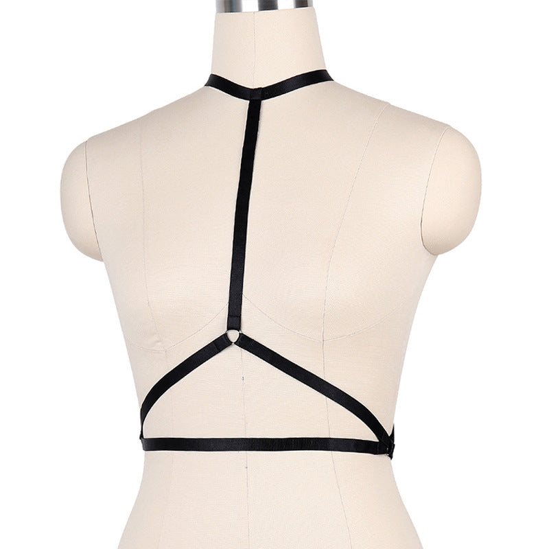 Intimate Sexy No Bra Latina Body Harness Lingerie