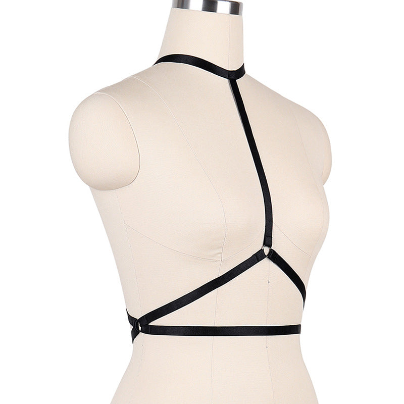 Intimate Sexy No Bra Latina Body Harness Lingerie