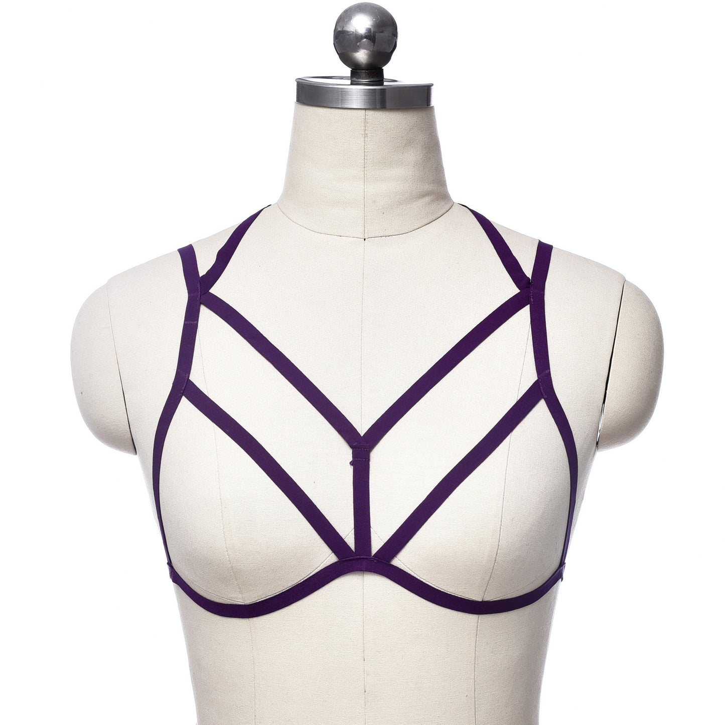 Intimate Sexy No Bra Latina Bondage Harness Lingerie