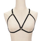 Intimate Strappy Bra Latina Black Body Harness Lingerie