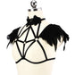 Intimate Strappy Bra Latina Sexy Harness Lingerie Feather Bra