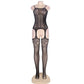 Lace Black Mesh Bodysuit mature women lingerie Bodystockings