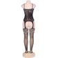 Lace Black Mesh Bodysuit mature women lingerie Bodystockings